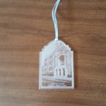 Lucite ornament